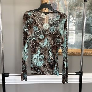 Karen Kane Faux Wrap Top